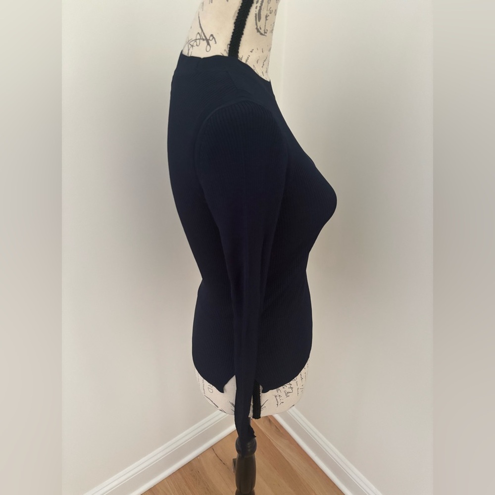 Rag & Bone Elegant Ribbed Women's Top - Picture 4 of 6